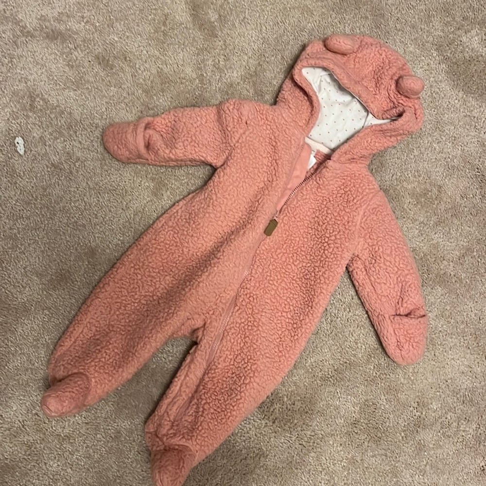 Carters Sherpa Winter Suit 3 months